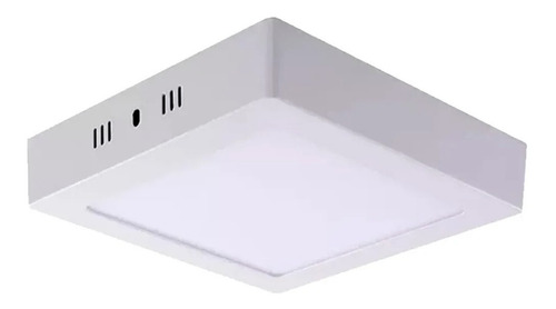 Plafon Panel Cuadrado Led 6w Calido Y Frio Potente