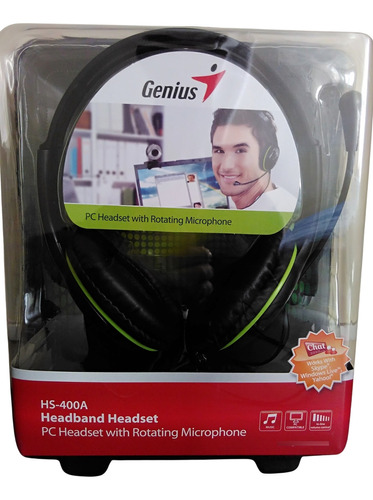 Diadema Genius Hs-400a