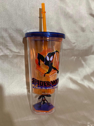 Vaso Promocional Spiderman:a Través Del Spider-verso (Usado)