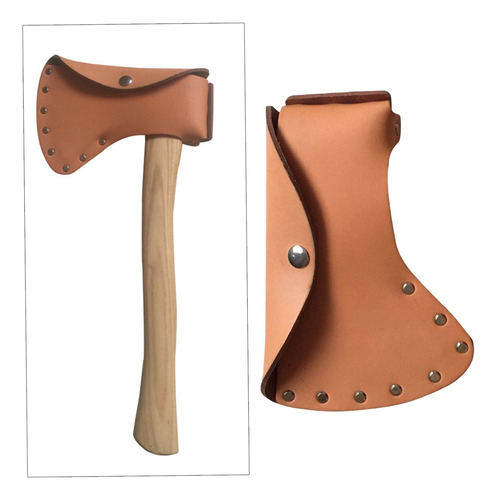 Funda Protectora Para Hoja De Hacha Marrón, Funda