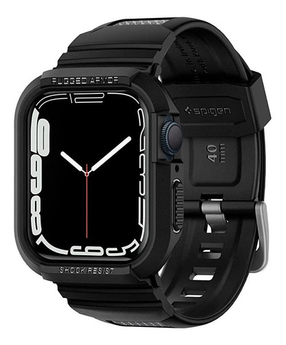 Case + Pulseira Spigen Rugged Armor Pro 41mm Apple Watch 7