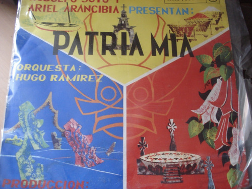 Vinilo Lp Orquesta Hugo Ramirez Patria Mia (rodolfo Soto Ari