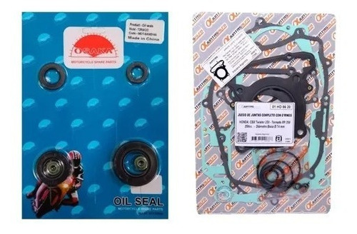 Kit Juntas + Retenes + Orings Honda Xr 250 Tornado