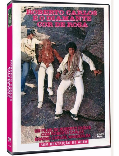 Dvd Filme Roberto Carlos E O Diamante Cor De Rosa  - Novo  