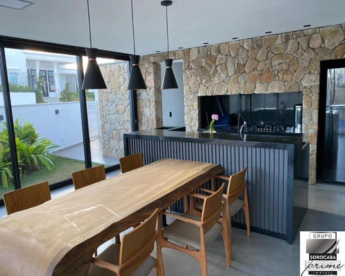 Imagem 3 de 19 de Porteira Fechada Sobrado Com 3 Dormitórios À Venda, 281 M² Por R$ 2.140.000 - Condomínio Chácara Ondina - Sorocaba/sp - Ca00090 - 68679715