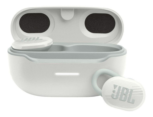Audífonos Inalámbricos Jbl Endurance Race Tws Bt Blanco Blanco