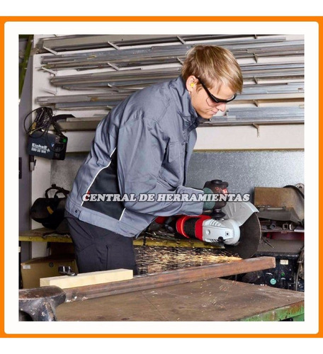 Amoladora Angular Einhell Teag 230 Mm 2300w 9 Pulgadas Grande - Antipolvo Hierro Concreto Hormigon Pared Metal Obra