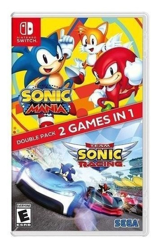 Sonic Mania + Team Sonic Racing Double Pack Nitendo Switch