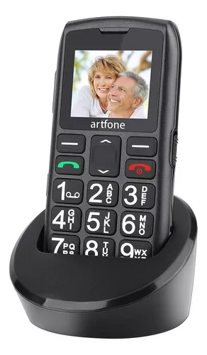 Teléfono móvil para personas mayores, fácil de usar números de botón  grandes básico desbloqueado Sen