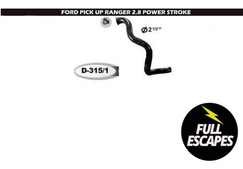 Salida Motor/bajada Ford Ranger 2.8 Power Stroke Fullescapes