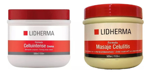 Celluintense Afirmante +masaje Celulitis Adiposidad Lidherma