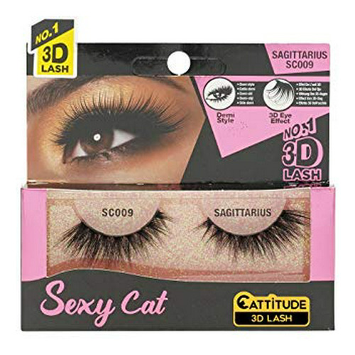 Pestañas Postizas - Cattitude 3d Lashes Best-seller Collecti