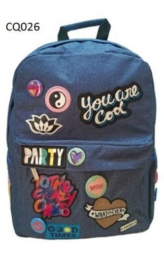 Mochila Como Quieres Que Te Quiera 16´´ Art Cq026