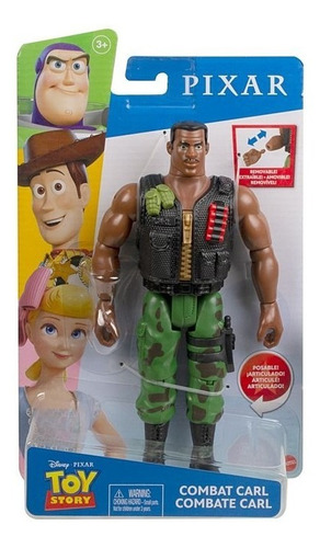 Imagen 1 de 4 de Toy Story  Soldado Carl Articulado  Mattel Bestoys