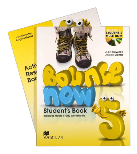 Bounce Now Student's Book Pack 5 (sb + Cd-rom + Activity Resource Book), De Julie Kniveton / Angela Llanas. Editorial Macmillan, Tapa Blanda En Inglés, 2011