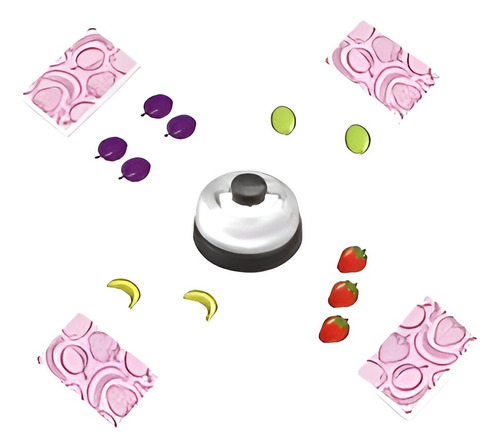 Juego De Mesa Halli Galli Rapidez Visual Familiar Niños
