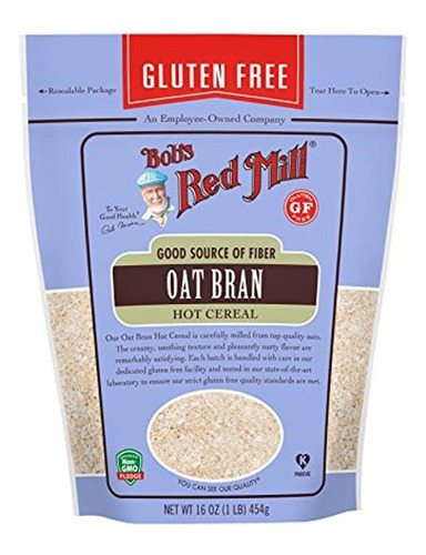 Bob's Red Mill Salvado De Avena Sin Gluten, 16 Onzas