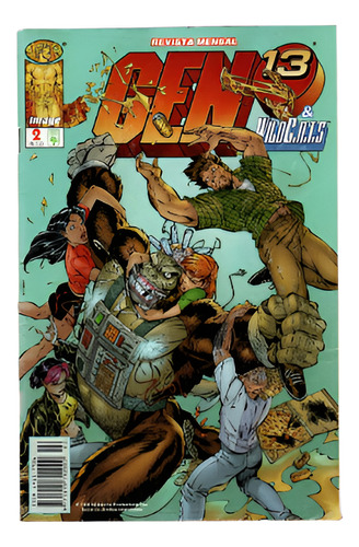 Hq Gen 13 & Wildcats - Complete Sua Coleção - Editora Abril (Usado)