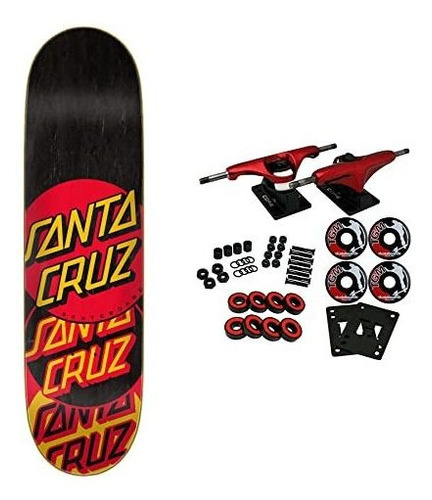 Santa Cruz Skateboard Completo Descend Dot 8.5 X 32.2 