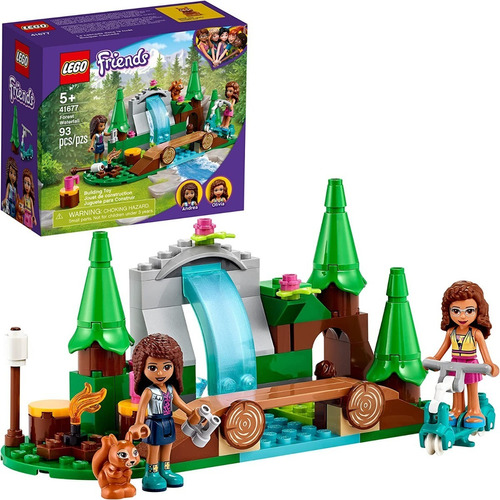 Lego Friends Para Niñas 41677 La Cascada En El Bosque. 