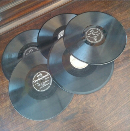 Imagem 1 de 7 de 78 Rpm 10 Pol Lote Com 5 Discos Valsa. /10.