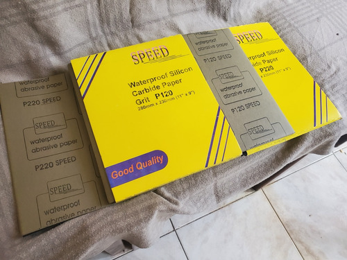 Papel De Lija De Agua Speed Grano 120/150/180/220/280