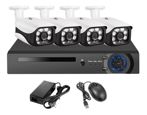 4k 8mp Cámara Poe Sistema De Seguridad Nvr Kit 8ch 5mp 