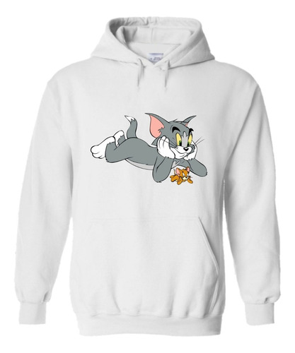 Buzo, Tom Y Jerry Estampado Buso, Saco