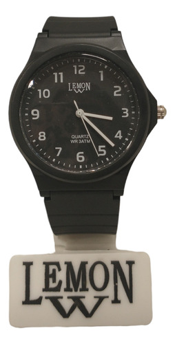 Reloj Lemon L8855-01 Color Negro