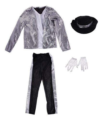 Traje De Michael Jackson Para Niños Metro