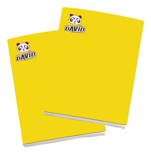 Cuaderno Deluxe A4 Grapado Cuadriculado 88hjs David Pack X2