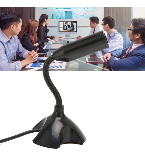 Micrófono De Escritorio Usb Professional Con Ruido Omnidirec