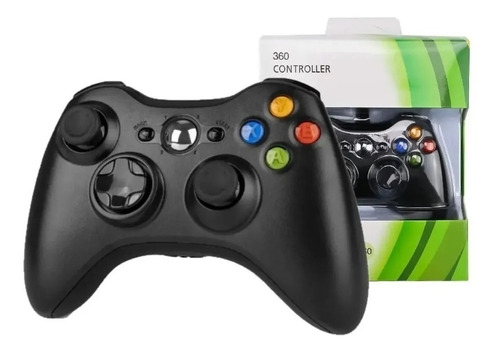 Controle Sem Fio Joystick Wireless Compatível Xbox 360