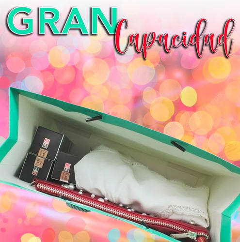 Imagen 4 de 7 de Set 3 Piezas Bolsa De Regalo Chica Tipo Boutique Grace