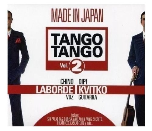 Walter Laborde Y Diego Kvitko Tango Vol. 2 Made In Japan Cd