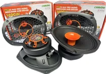 Comprar Par De Medio Rango 6x9 700w Open Show Evox Evolution Evx69dr