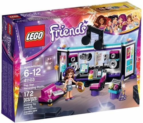 Lego Friends Popstar 41103 Estudio De Grabacion