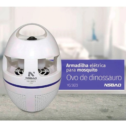 Imagem 5 de 5 de Mata Pernilongo Mosca Mosquito Armadilha Por Sucção