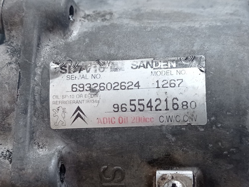 Imagem 2 de 8 de Compressor Do Ar-condicionado Citroen Xsara Picasso 2.0 2008