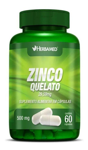 Zinco 7mg 60 Cápsulas - Herbamed