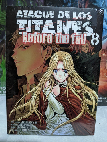 Ataque De Los Titanes. Before The Fall 8. Panini