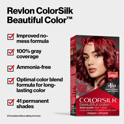 Tinte De Pelo Revlon Colorsilk Beautiful 040 Medium Ash Brow