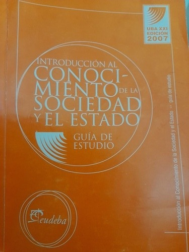 Introducción Al Conocimiento De La Sociedad Y El Estado