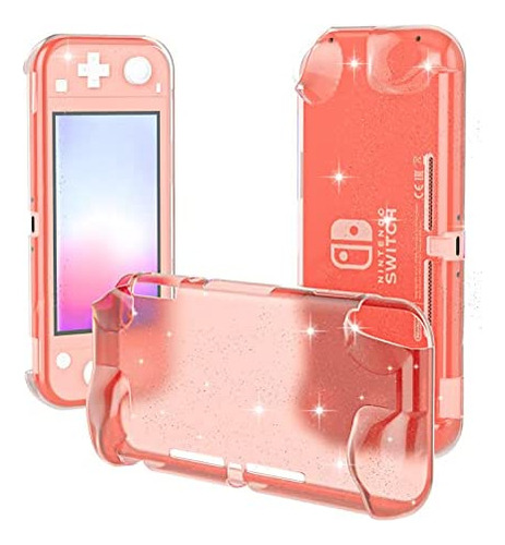 Nananino Estuche Transparente Con Purpurina Para Switch Lite