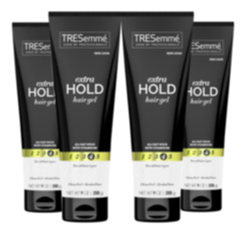 Tresemmé Tres Dos Gel De Pelo Extra Hold 9 Oz (pack De 4)