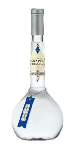 Grappa Carpene Malvolti Bianca Botella Tulipan 40° 500 Ml