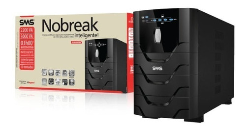 Nobreak Interactive Sms Power Vision 3000va 10 Tomadas Bivol