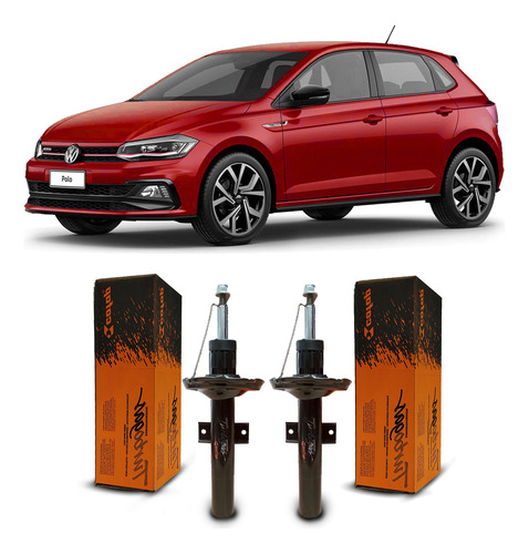 Par Amortecedor Cofap Dianteiro Volkswagen Polo 2018 A 2023