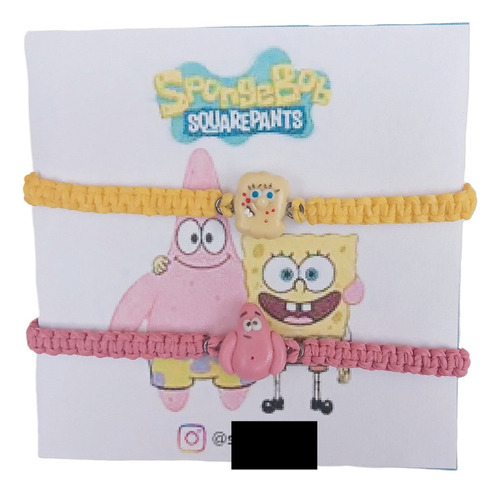 Pulseras De Bob Esponja Para Compartir 