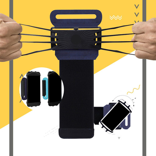 Running Phone Armband Running Phone Suptor Para Azul 35x12cm